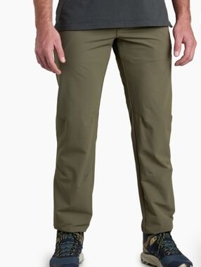 Kuhl Mens Transcendr 5250 Outdoor Hiking Pants In Smokey Moss Size 32x32